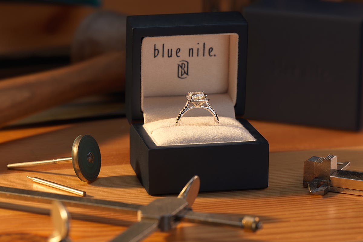 blue nile rings for sale